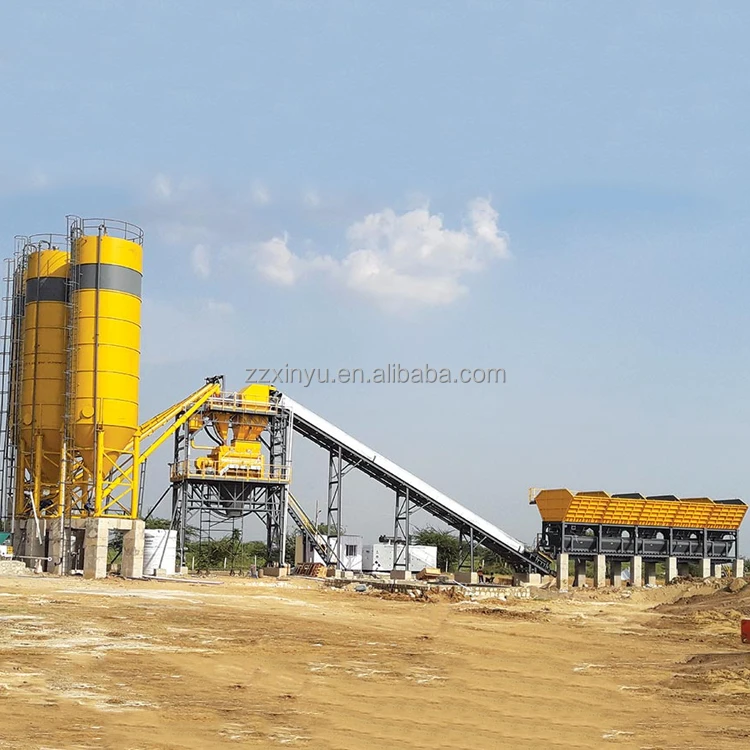 Concrete mixing plant manufacturer concrete batching plant concrete mixer cement silo construction machine