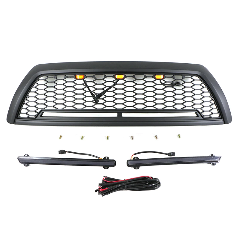 Hot Products Auto Parts Front Grille New Honeycomb style With Light bar Fit For Toyota 4Runner 2006-2009