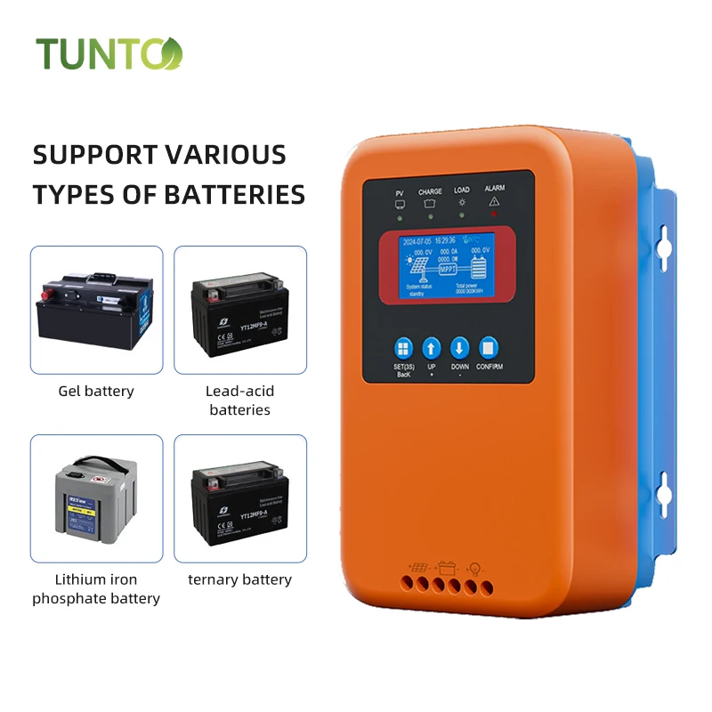 MPPT 60A 80A 100A контроллер солнечной батареи mpp Auto 12V/24V/36V/48V уличный регулятор заряда для 180V домашней системы солнечных панелей