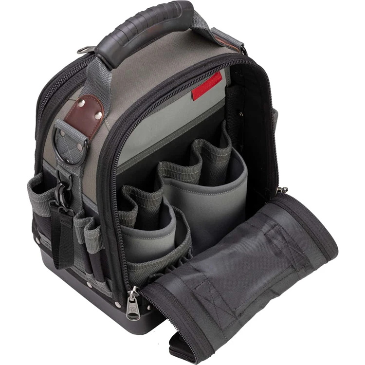 Custom Logo Tool Bags Heavy Duty Electrician Portable Nylon Fabric Tool Bags Backpack