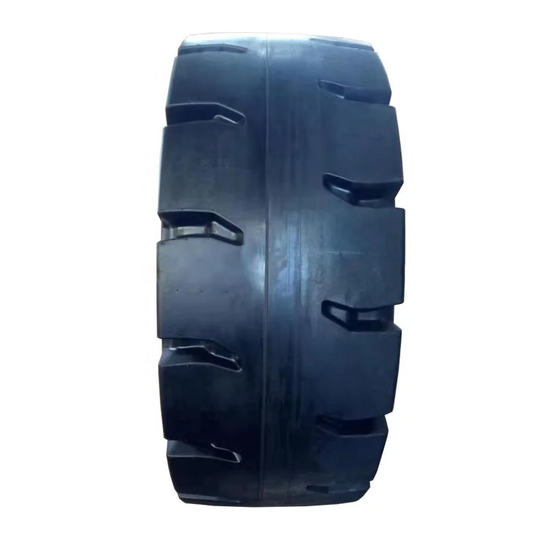 flat free wheel loader otr tires dump truck 23.5-25 e3 l3 solid tire for sale