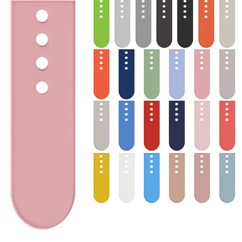 Top Quality Sport Watch Bracelet Watch Band Silicone Watches Strap for Apple Series 7 6 5 4 38MM 40MM 42MM 44MM 41MM 45MM
