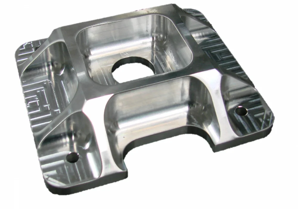 cnc milled machined record player tonearm aluminum sliding base with silver anodizing