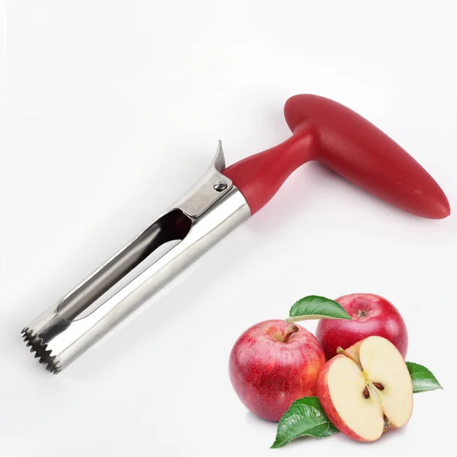 
Dropshipping Multifunctional Portable Kitchen Gadgets Durable Remover Stainless Steel Premium Slicer Apple Corer 