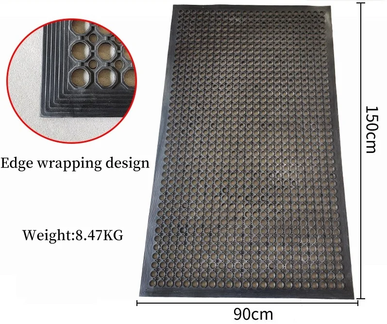 improving breeding efficiency and safety anti-slip mat for pig semen collection