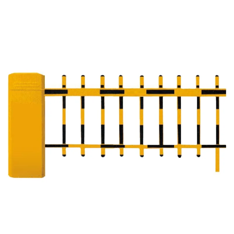 2m 4m fence automatic car rfid barrier gate  parking lot traffic roads fence boom barrier gate RS485 Communication Interface