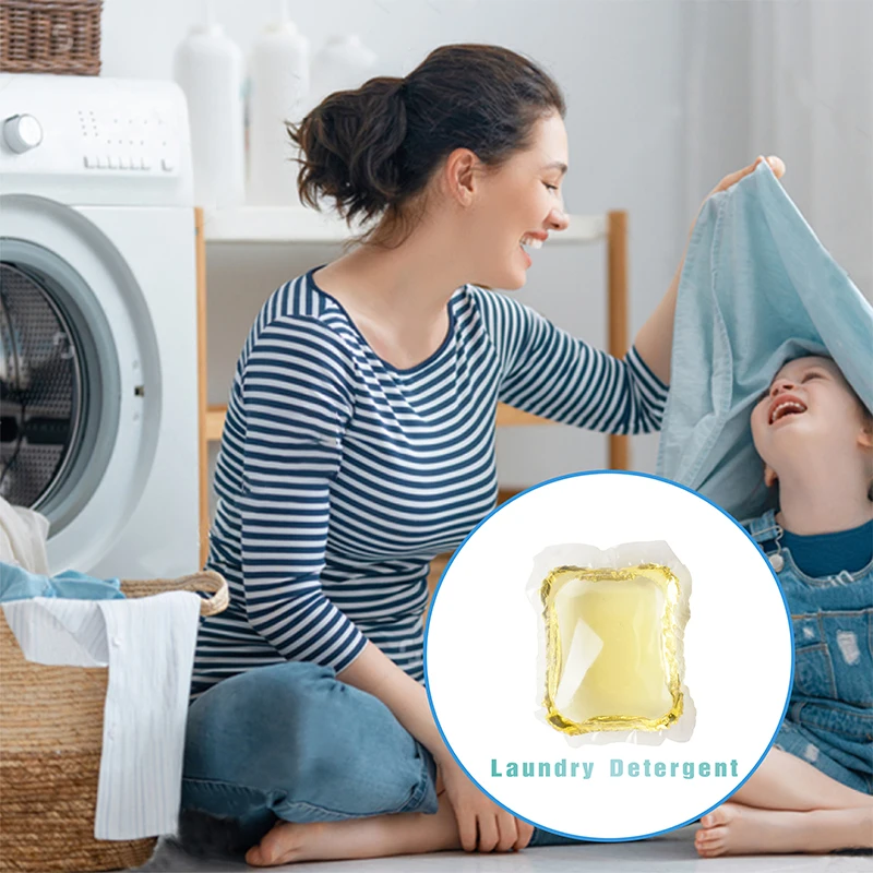 Concentrated Laundry Detergent clean clothes Detergent Pods Cloth Washing Capsules Laundry Pods With Charming Fragrance