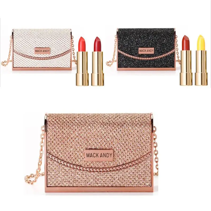 Custom matte lipstick set nude lipsticks bag tube vegan private label luxury makeup kit Korean cosmetics for women