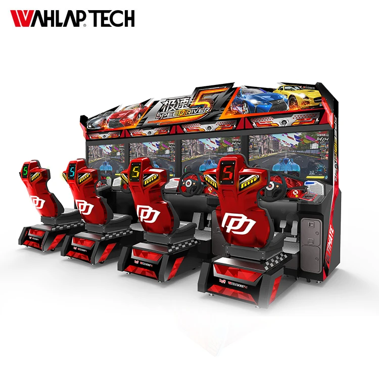 Игровой автомат-симулятор гонок с монетами