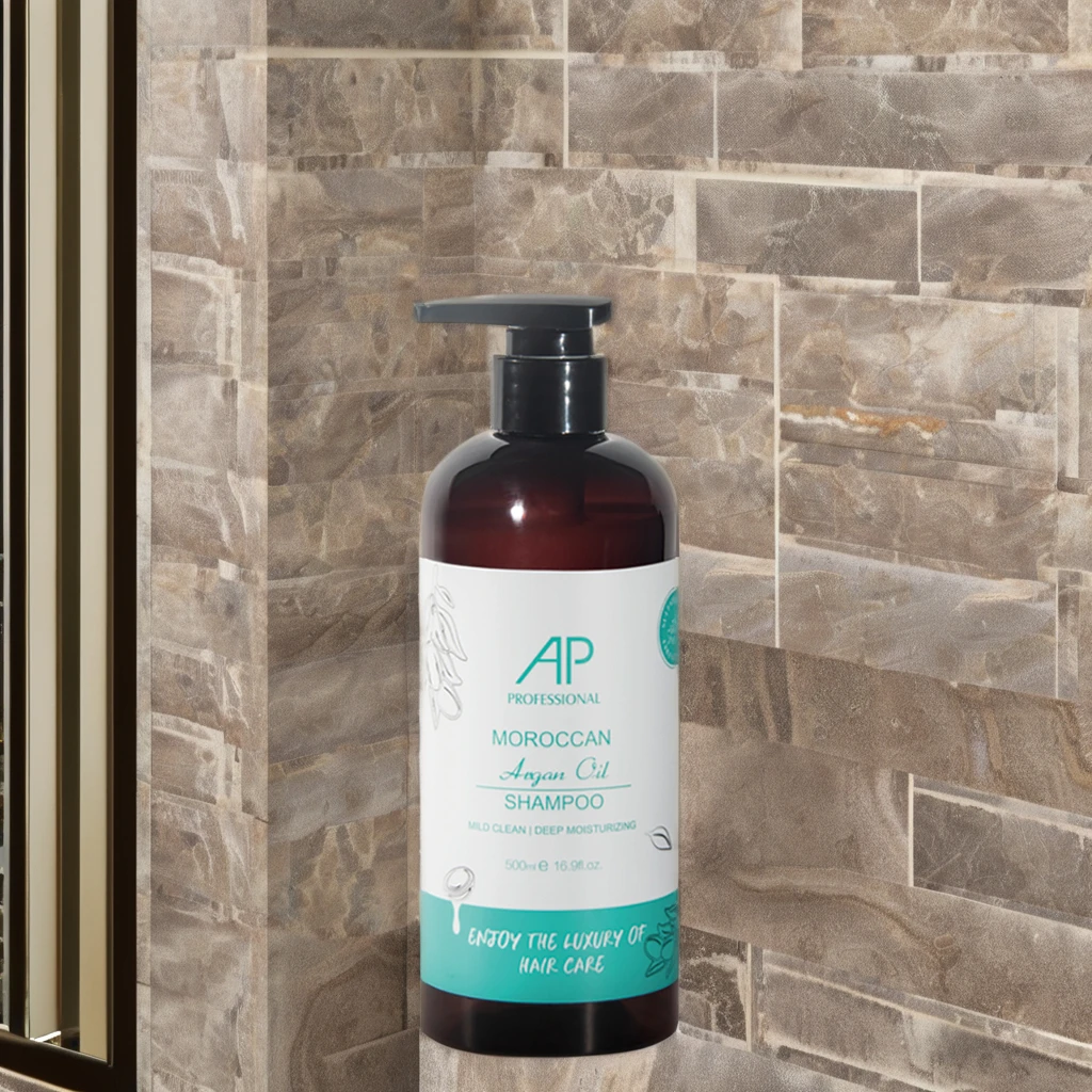 Sulfate Free Private Label 100% Natural Organic Herbal Strengthens Hair Treatment Morocco Argan Oil Shampoo