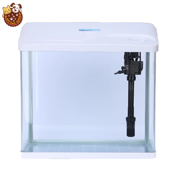 Wholesale T-4 T-8 series mini fashionable fish home with rounded corners small fish tank aquarium