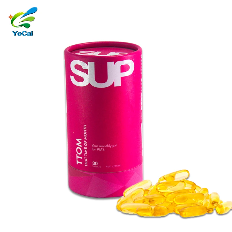 Медицинский порошок, витаминовая бумага, банка биоразлагаемого белкового бумажного контейнера, косметическая картонная трубка с порошком