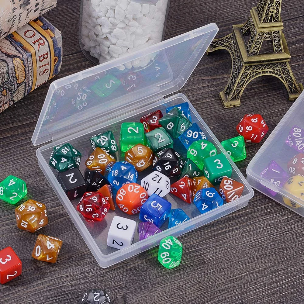 Factory Custom Clear Packing PP Plastic candy Box clear hard plastic pp boxes