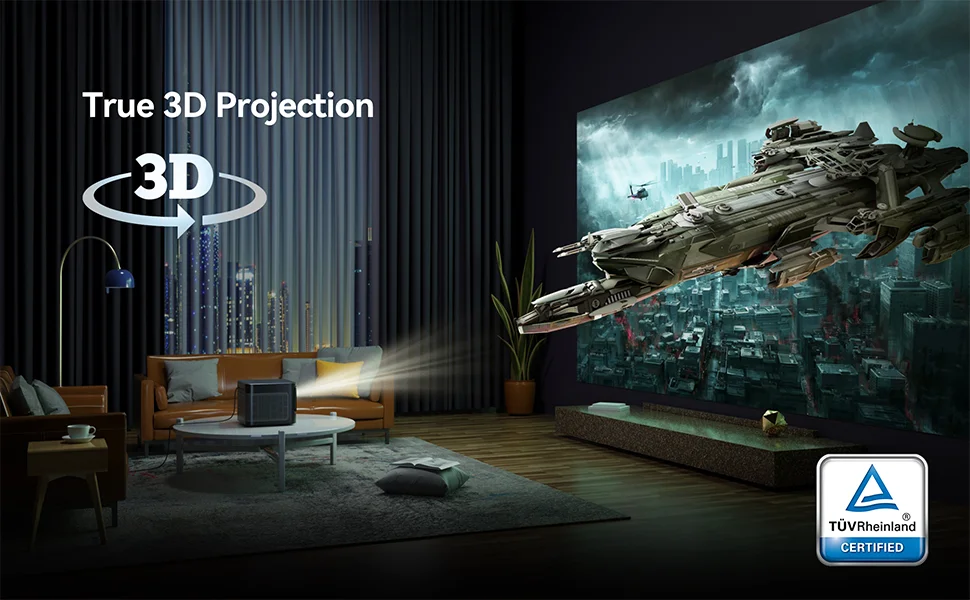 Global Version  Brand Authorized Dangbei Mars Pro  laser 4k true 3d projector 3200ANSI  android  4G+128G laser 4k projector
