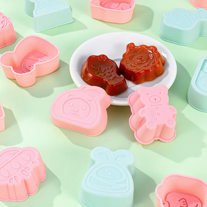 Silicone Mold for Steaming Cake Rice Cake Jelly Pudding Baby Food Supplement Food Grade Bowl Packaged in Box