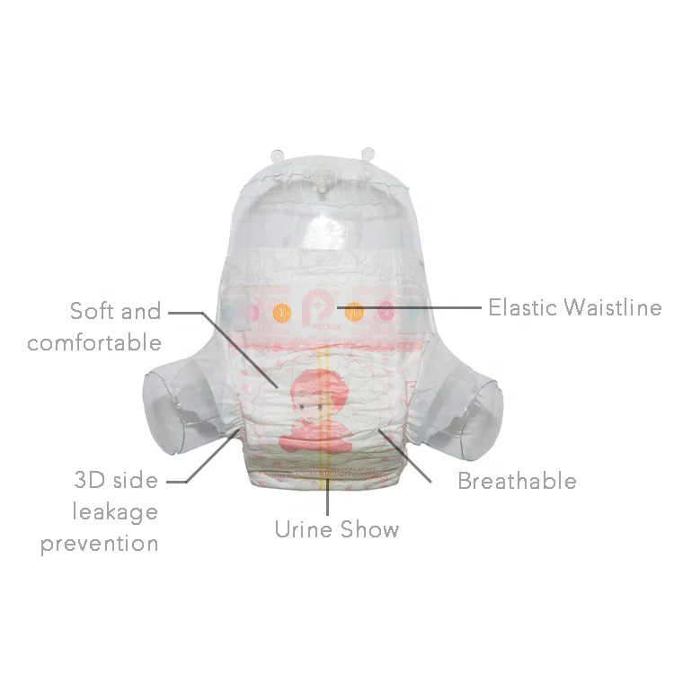 Korean Hospital in Bulk Free Samples Other Adult Kids Baby Girl Diaper Wearing Pull up Pants Bebek Bezi