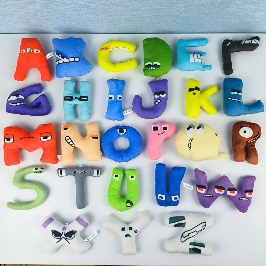Featured Gifts Creative Plush Alphabet Lore Letter Toys Improve Kids Cognitive Abilities