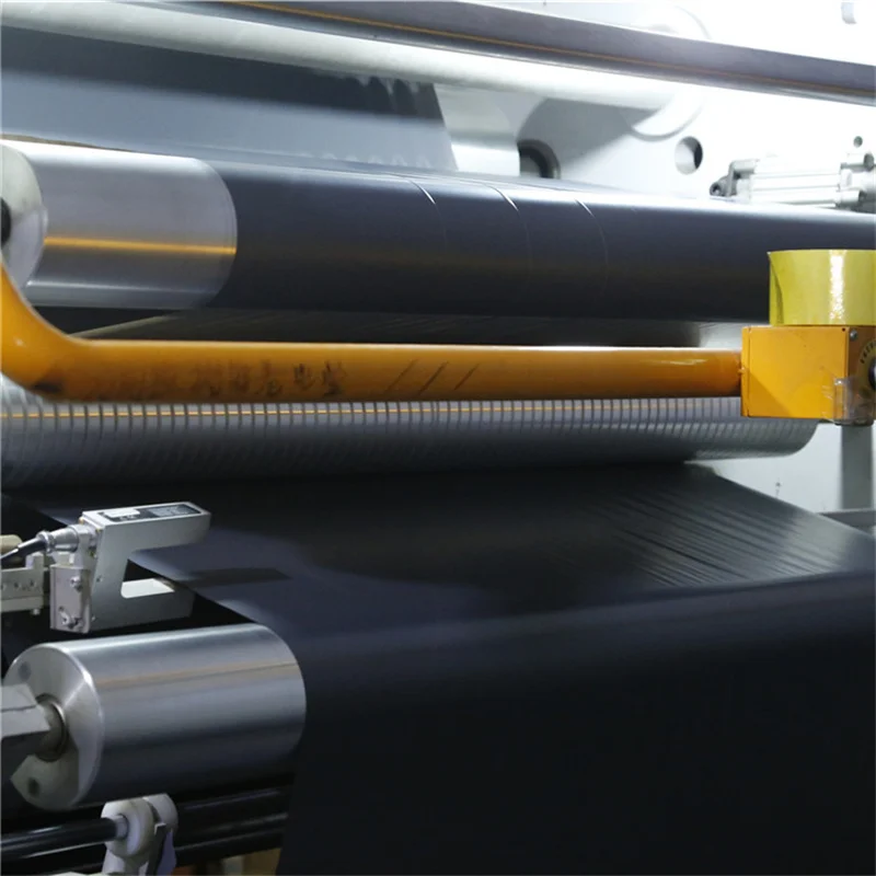Высокое качество Черный Крест ламинированная пленка HDPE для битумной гидроизоляционной мембраны