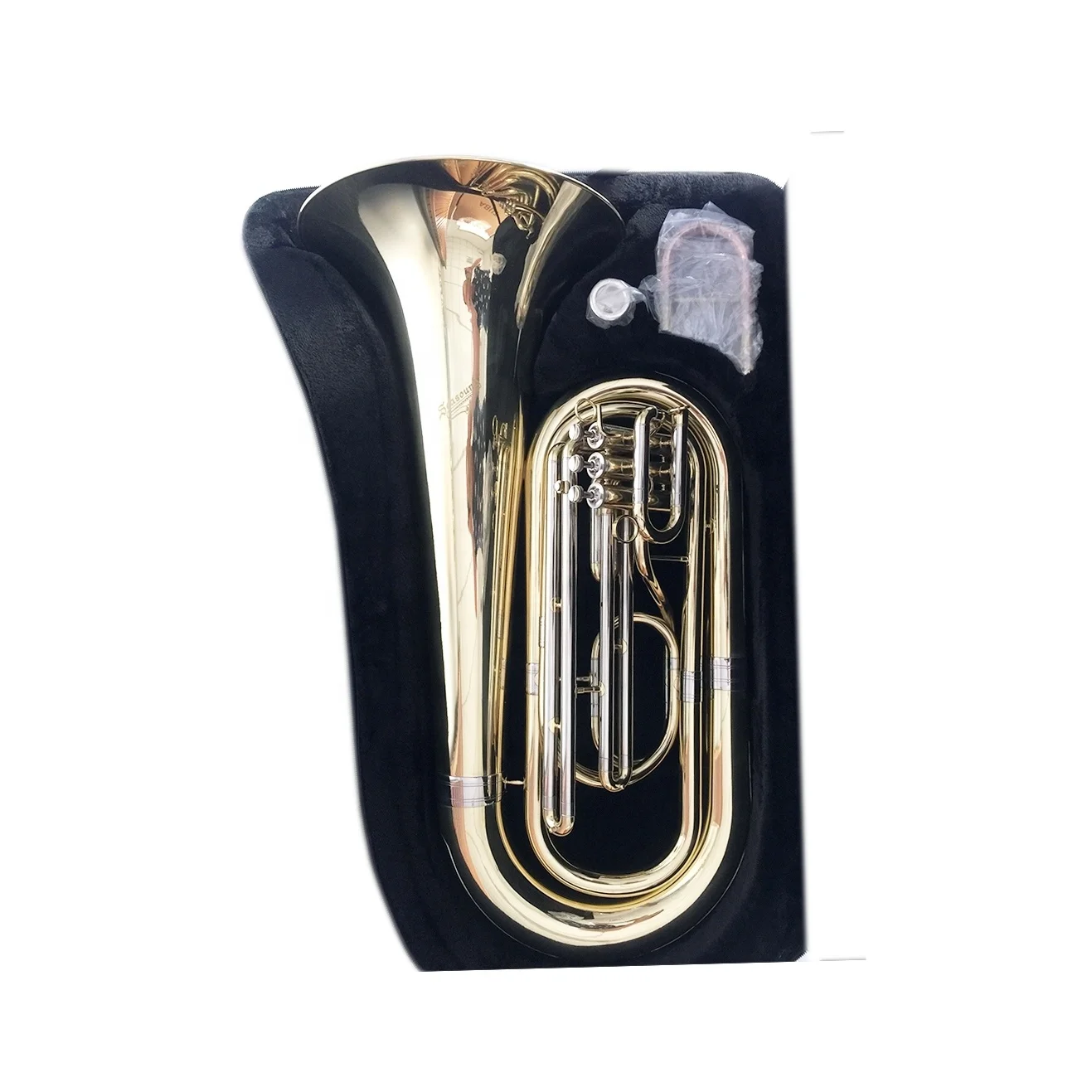 Marasound OEM Bb Gold 3 поршня инструмент для марша туба