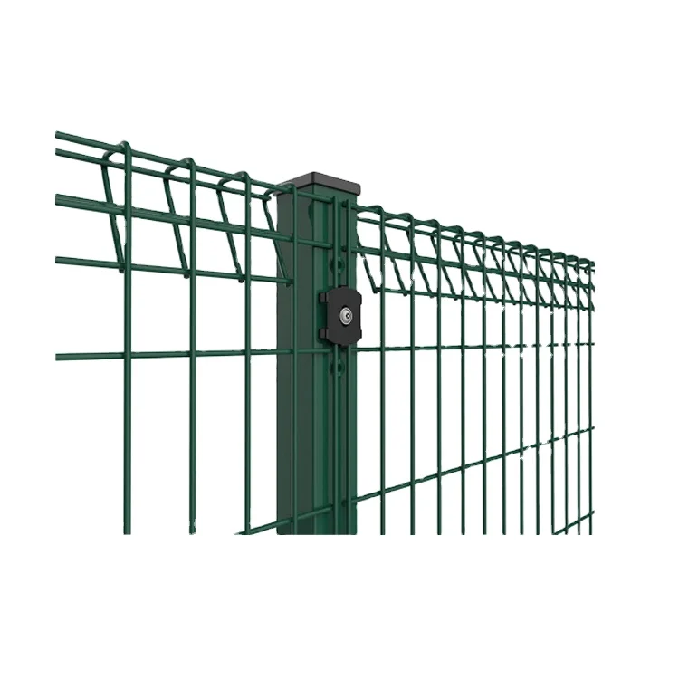 China Factory supply powder coated Roll top BRC Fence welded wire mesh garden fence