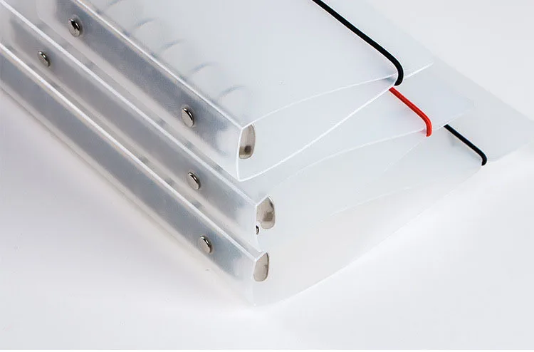 Durable PP Plastic Folder A4 Size File Binder for Business and Office Filing Products