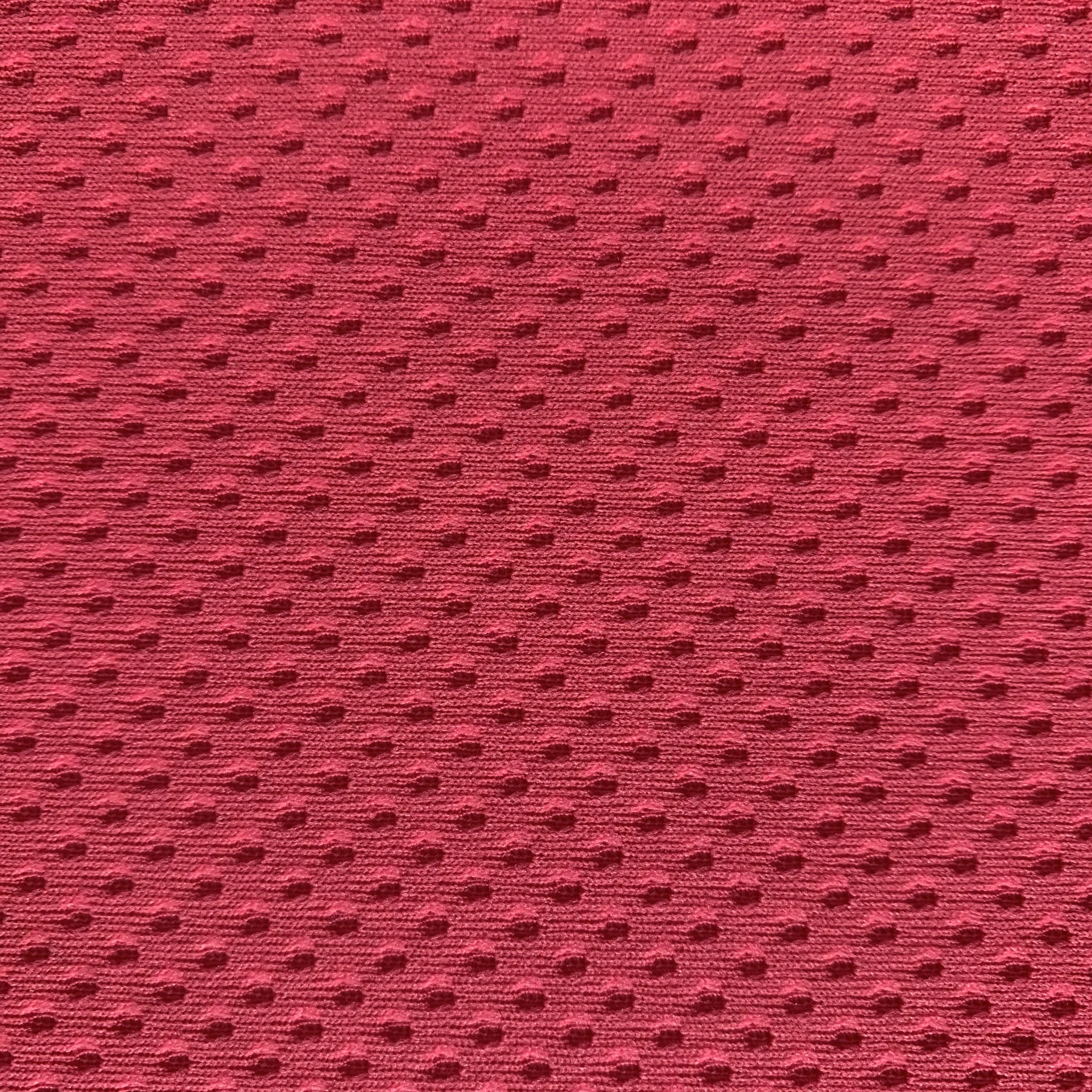 
Exquisite craftsmanship jacquard breathable soft recycled polyester mesh fabric 