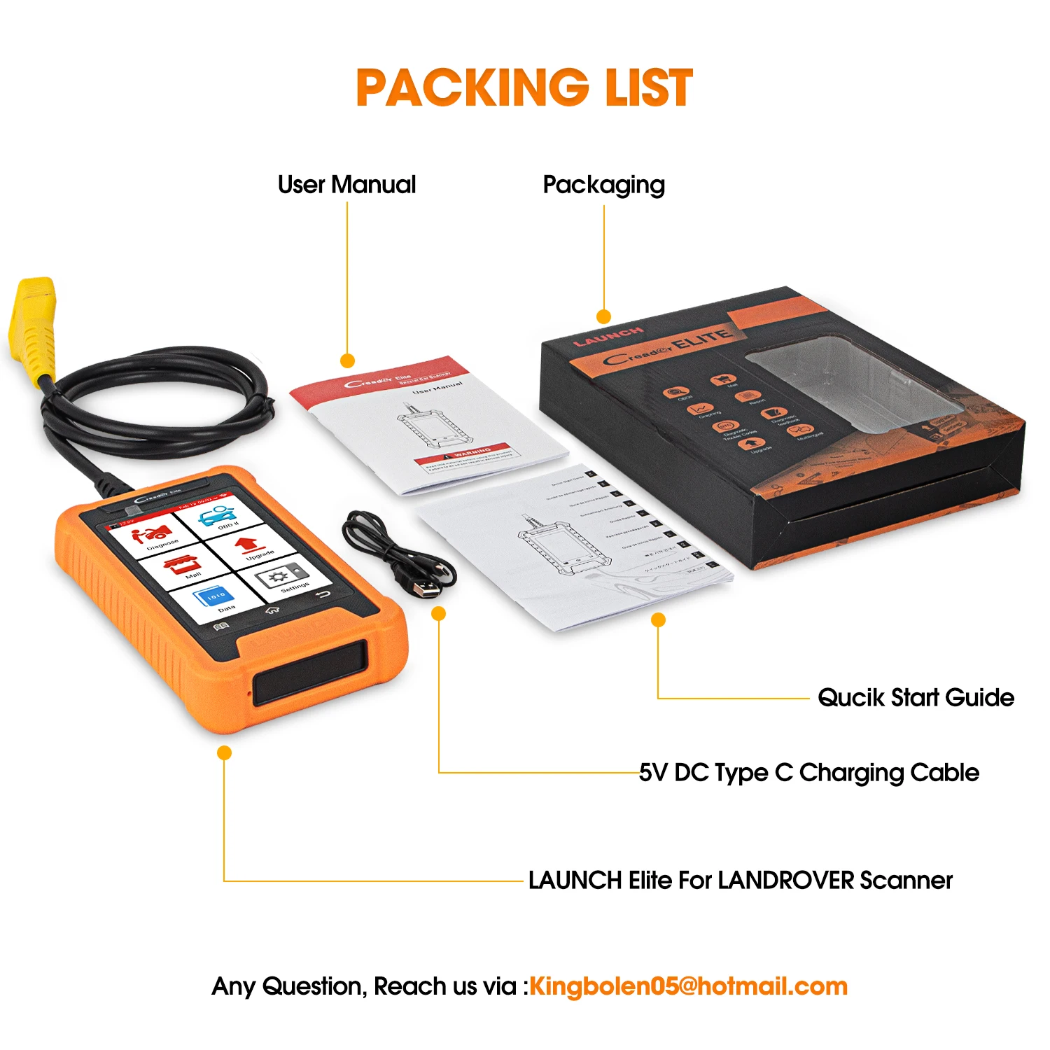 2024 Original Launch CRE Elite for Land Rover Jaguar Obd2 Scanner Auto Diagnostic Tool All service Lifetime Free Update