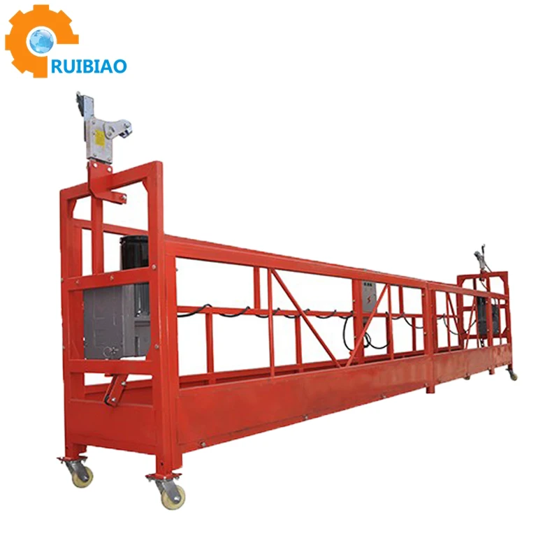 Оптовый продавец ZLP мотоциклетные строительные леса платформа для чистки высоких окон робот уборки фасадов покраски зданий