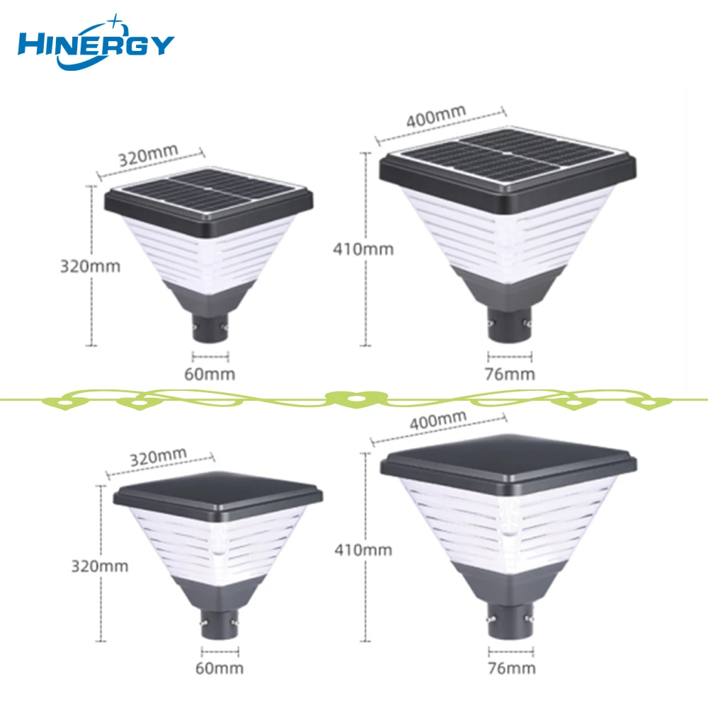 Solar Pole Light Outdoor Solar Street Garden Pole Light For Pathway Courtyard Drive Way Lighting