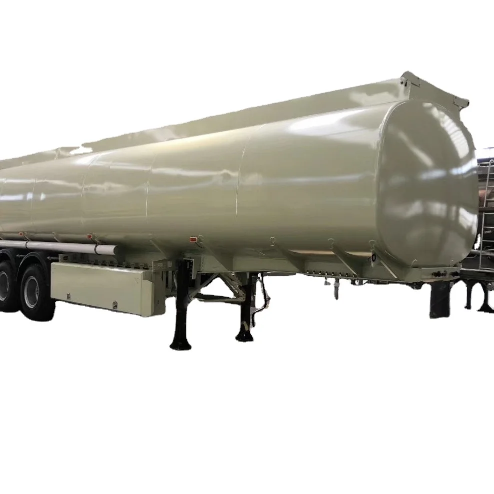 Новый алюминиевый сплав масло топливо танкер грузовик полуприцеп для дизельного молочного спирта транспорт