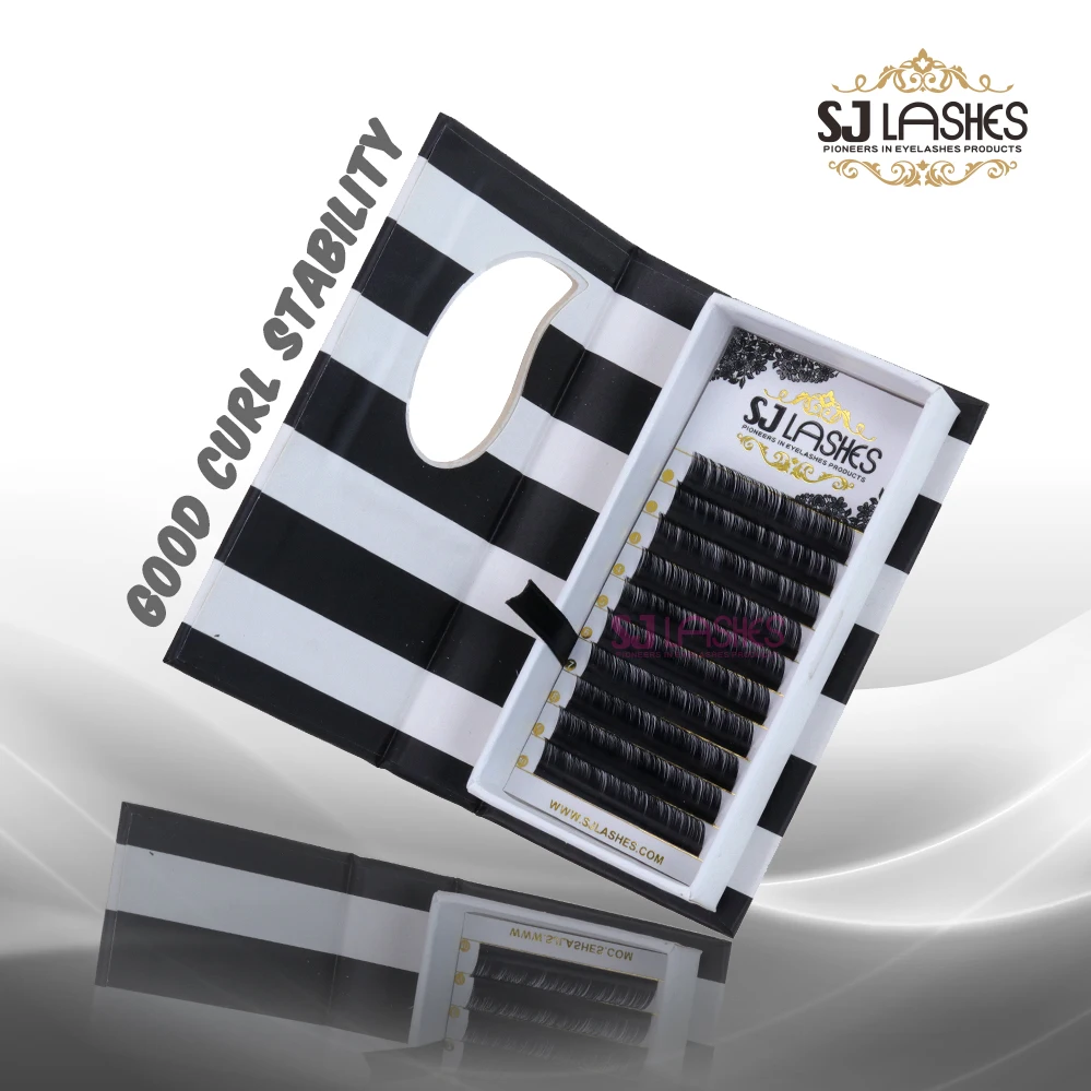 High Quality Korean PBT Fiber Mega Volume Lashes Individual Eyelash Extensions C D Curl Thickness 0.03 0.05mm1