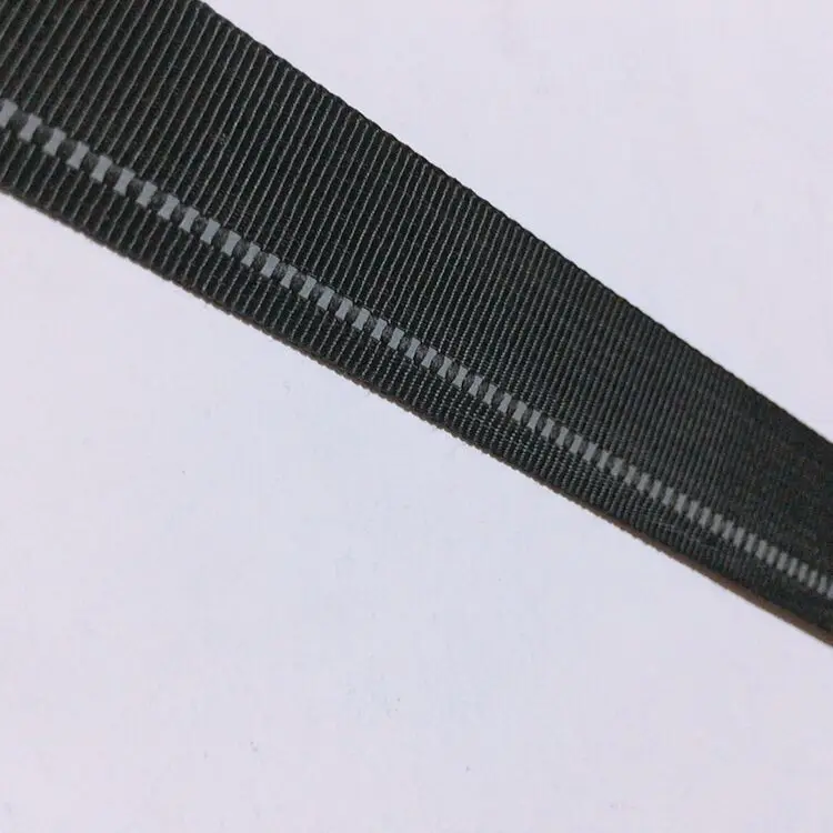 2.2CM Double-sided Reflective Nylon Ribbon Webbing Strip Pet Strap