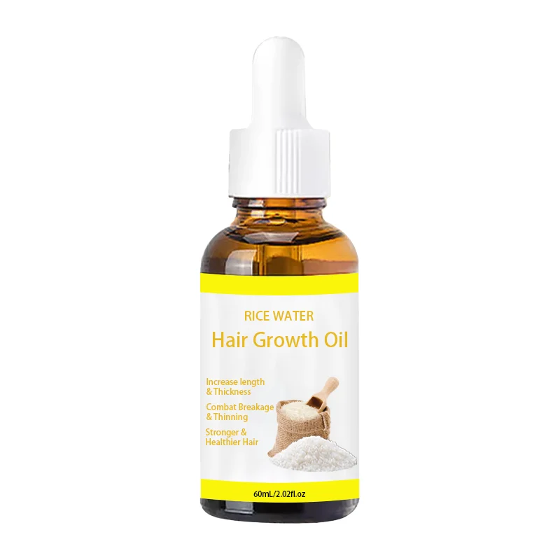 Rice Hair Growth Oil For Hair Growth Serum Natural Fast Hair Growth Oil