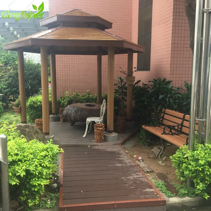 Luxury Garden Double Roof Gazebo Eight-Corner Pavilion Design 6X6m