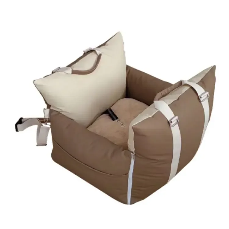 High quality Multi functional Car Seat Pet Booster Seat with Front Rear High Safety pet Pillows for Small Medium Dogs