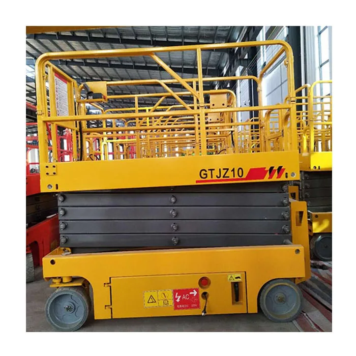 12m self-propelled electric scissor lift tables