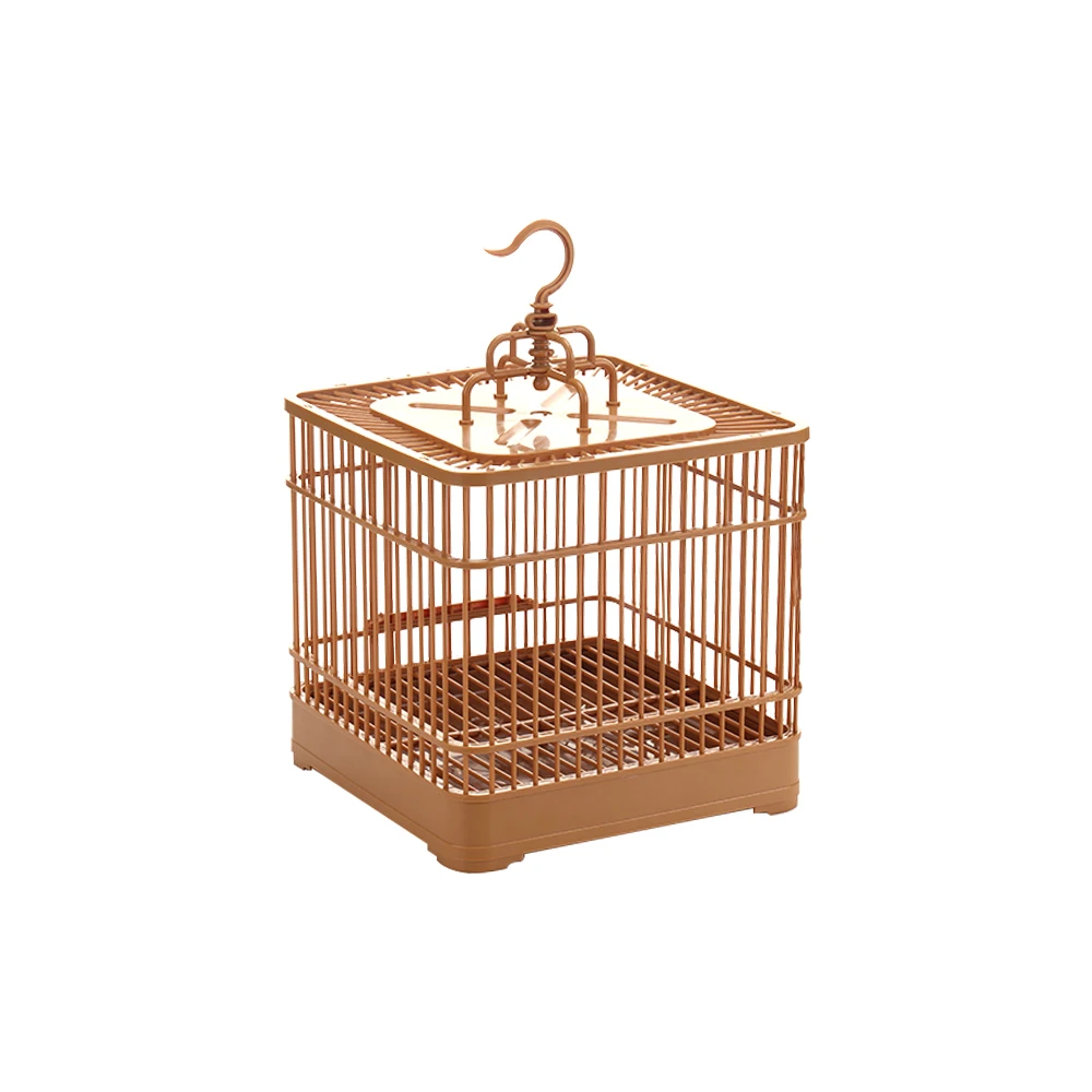 China Styles Plastic Pet Birds Cage Durable Cheap Quadrate Pigeon Cage