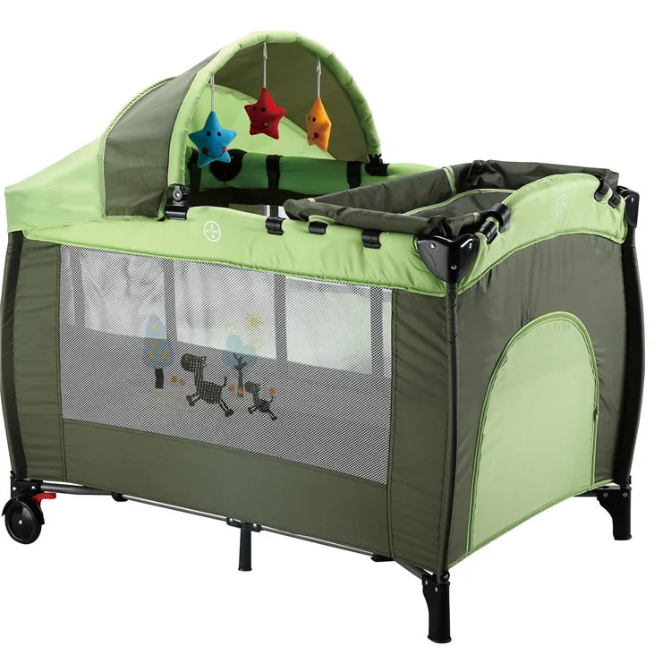 European baby travel cot very compact foldable playpen baby bed