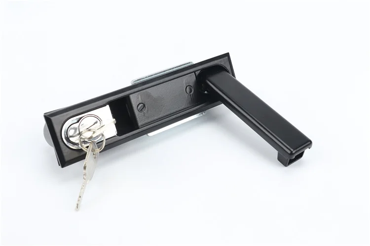Industrial cabinet Panel door lock MS818 Stainless Steel Key Swing Handle Lock Distribution Box