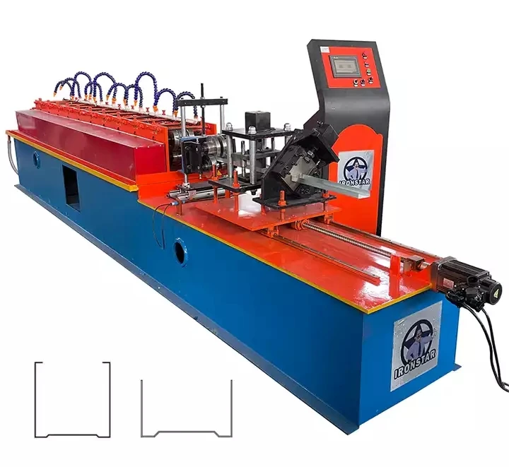 Automatic Metal Steel Drywall C Profile Stud and U Profile Track Roll Forming Machine