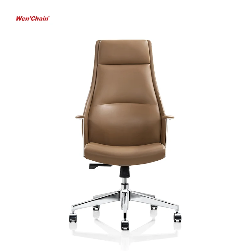 Foshan China Chair Manufacturer Manager PU Leather High Back Best Price Executive Swivel Boss Office Chair