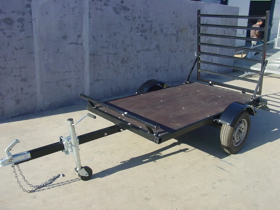 Manufacturer Supply Light duty Galvanized Utility golf car ATV trailer for sale CT0094