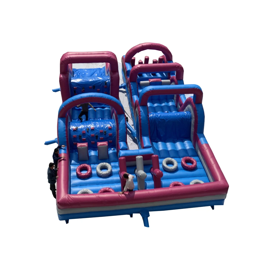 Kids Land Obstacle Course Factory OEM Inflatable Obstacle Course Adult Children