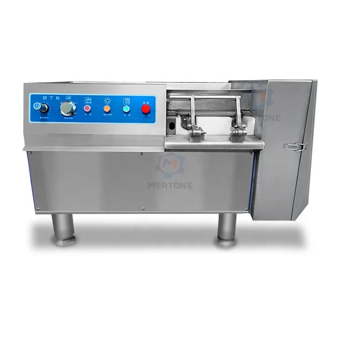 horizontal frozen Meat dicer cube slicer cutting machine
