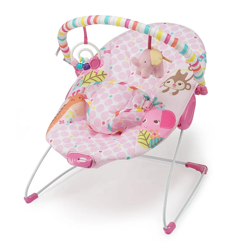 WEINIGAO Multifunction rocking musical baby swing chair infant sit up or lay down playing & sleeping & feeding baby chair