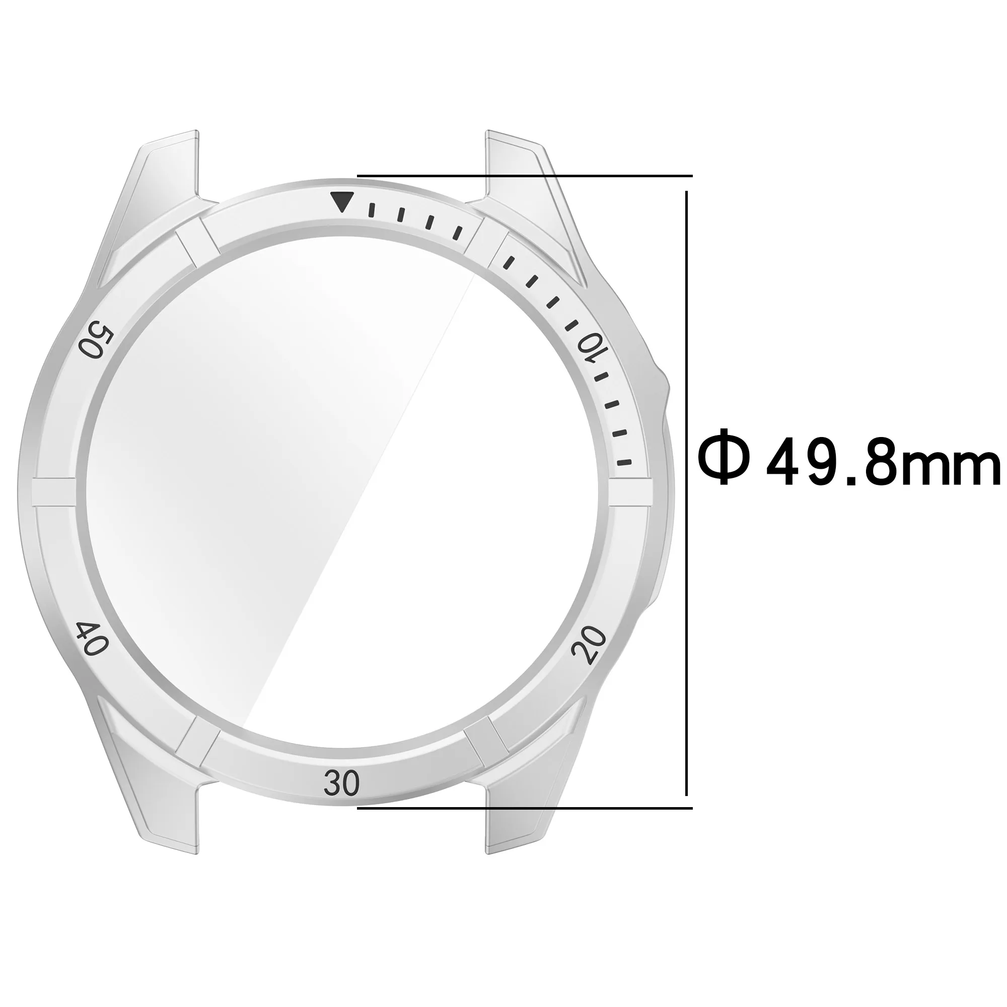 Лидер продаж прозрачный чехол для часов garmin fenix 8 47 мм 51