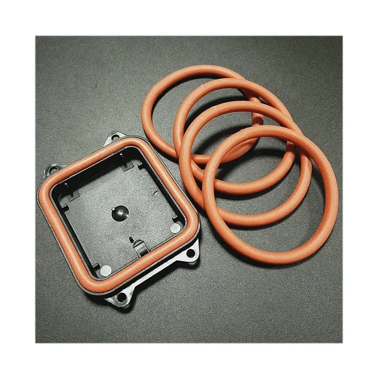 Custom tear resistance silicone sponge cord o ring flexible gasket silicone foam seal ring