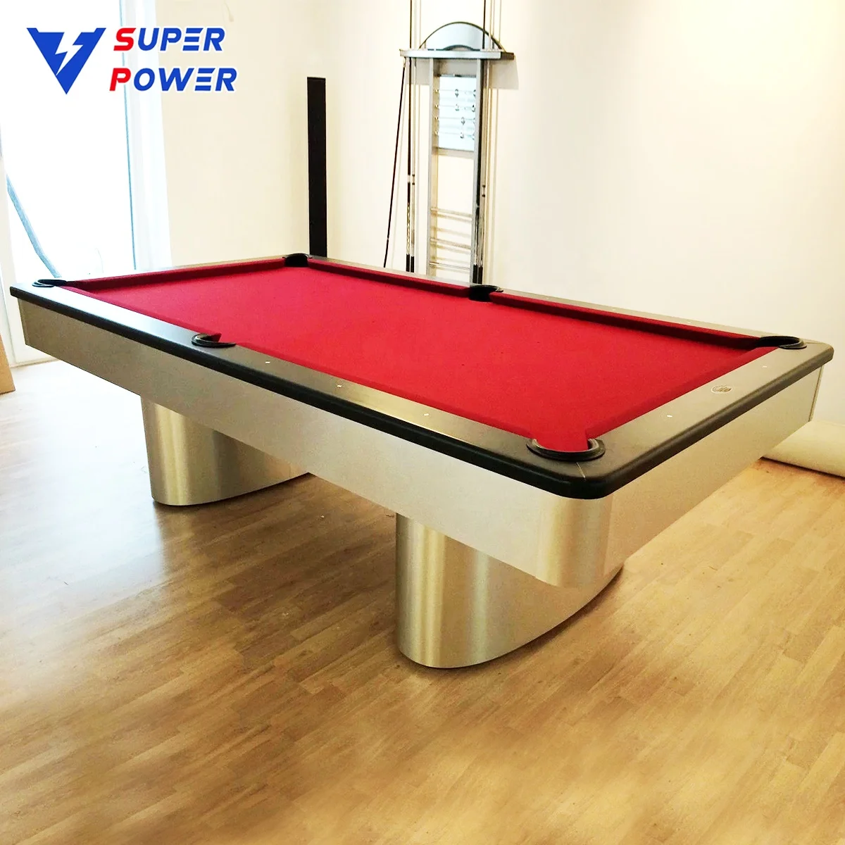 2021 Brand new outdoor modern slate 8ft pool table turnover dining billiard table for sale