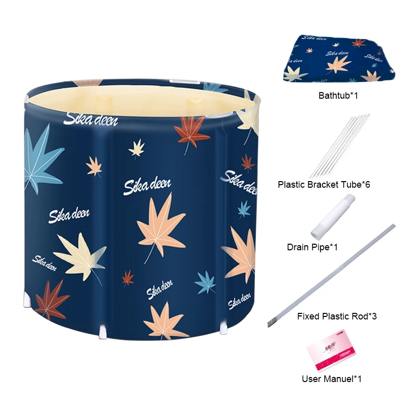 New Design Big Size 3 Layer PVC Plastic Folding Bath Tub