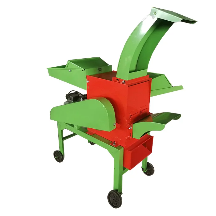 Feed Grass Chopper Animal Straw Hay For Crusher Cutting Silage Corn And Grinder Shredder Mill Pellet Farm Chaff Cutter Machine
